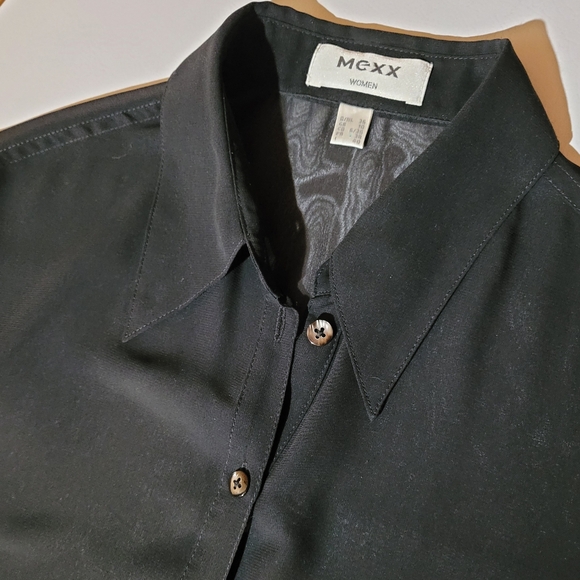 Sheer black Mexx blouse - Picture 4 of 8